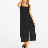 Kirby Midi Dress - Black