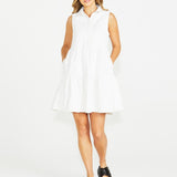 Wyatt Sleeveless Dress - White
