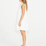 Wyatt Sleeveless Dress - White