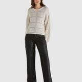 Marcello Crochet Top - Cream
