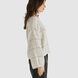 Marcello Crochet Top - Cream
