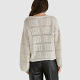 Marcello Crochet Top - Cream