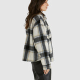 Zita Jacket - Charcoal Check
