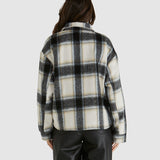 Zita Jacket - Charcoal Check