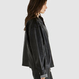 Sola PU Jacket - Black
