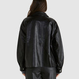 Sola PU Jacket - Black