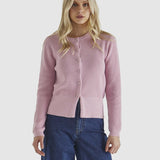 Jagger Button Cardi - Pink