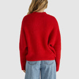 Romee Knit - Poppy Red