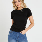Chloe Basic Tee - Black