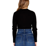Talana Collared Knit - Black