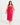 Roxanne Belted Midi Dress - Berry
