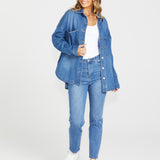 Jasmine Denim Jacket - 80 Vintage Wash