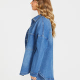 Jasmine Denim Jacket - 80 Vintage Wash