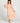 Violet Puff Sleeve Shirred Cotton Midi Dress - Muted Peach