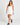Regina Wrap Mini Dress - White