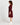 Candice V-Neck Elastic Waist Mini Dress - Red Wine Animal - Sass Clothing