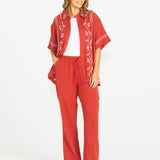 Henny Pants - Terracotta