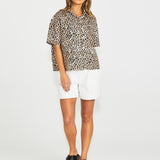 Wyatt Short Sleeve Denim Shirt - Vintage Animal