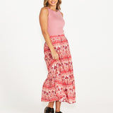 Noah Rib Tank - Dusty Pink