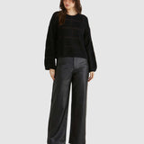 Marcello Crochet Top - Black