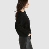 Marcello Crochet Top - Black