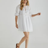 Rata Dress - White