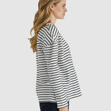 Alma Top - White/Black