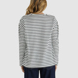 Alma Top - White/Black