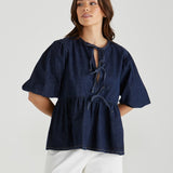 Lena Top - Rinse Wash