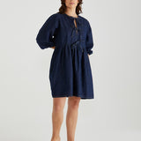 Lena Dress - Rinse Wash
