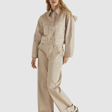 Reece Jacket - Tan Wash