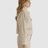 Reece Jacket - Tan Wash