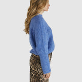 Romee Knit - Blue Marle