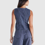 Ainsley Vest - Dark Denim
