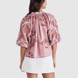 Finley Top - Pink/Red