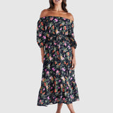 Beckett Dress - Night Garden