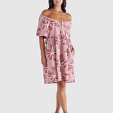 Finley Mini Dress - Pink/Red