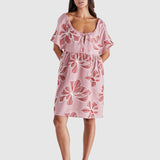 Finley Mini Dress - Pink/Red