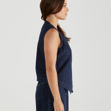 Myla Vest - Dark RInse