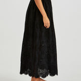Ani Full Skirt - Black