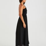 Mina Strapless Dress - Black
