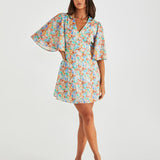 Panna Kimono Sleeve Dress - Blossom