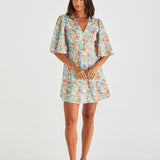 Panna Kimono Sleeve Dress - Blossom