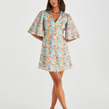 Panna Kimono Sleeve Dress - Blossom
