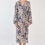 Jana Obi Belt Dress - Wild Orchid