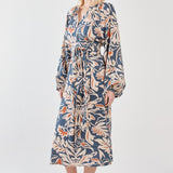 Jana Obi Belt Dress - Wild Orchid