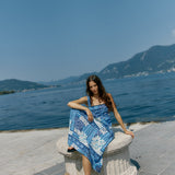 Isra Midi Dress - Sea Meadow