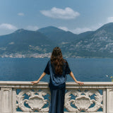 Jasper Satin Shirt - Navy