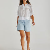 Sabine Denim Shorts - Bleach