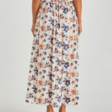 Luca Full Skirt - Floral Embroidery